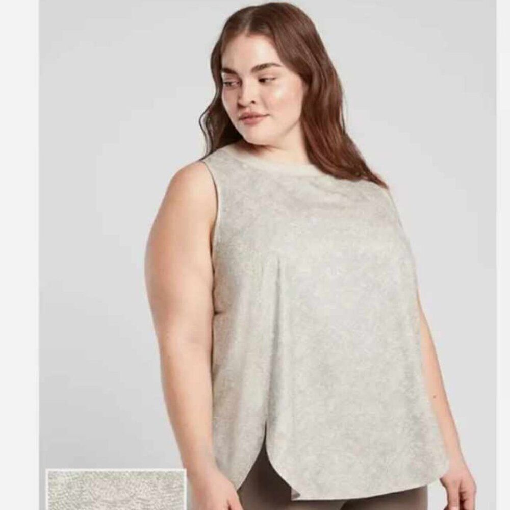 Athleta Snakeskin Print Zephr Tank
